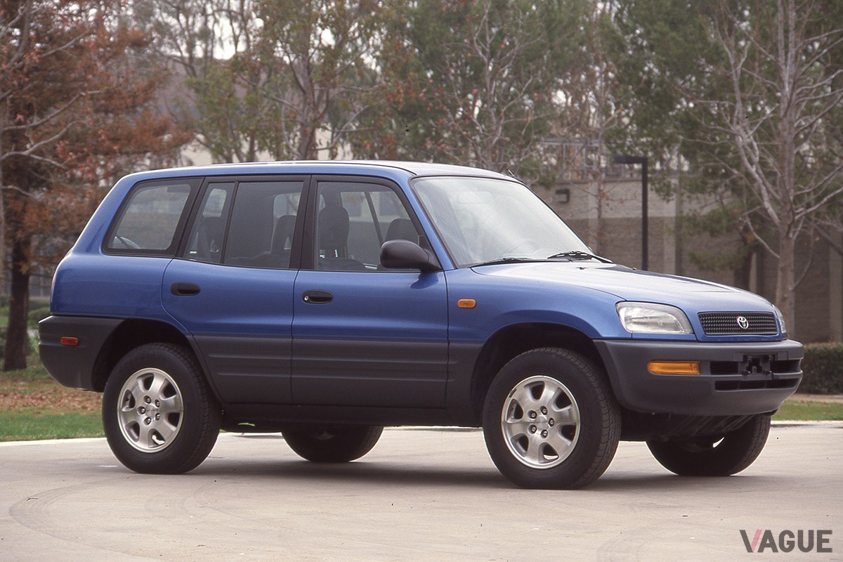 1995年4月に登場した5ドアモデル「RAV4 V」（写真は米国仕様）