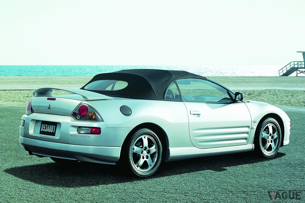 2004年10月に日本で発売された三菱2代目「エクリプススパイダー」