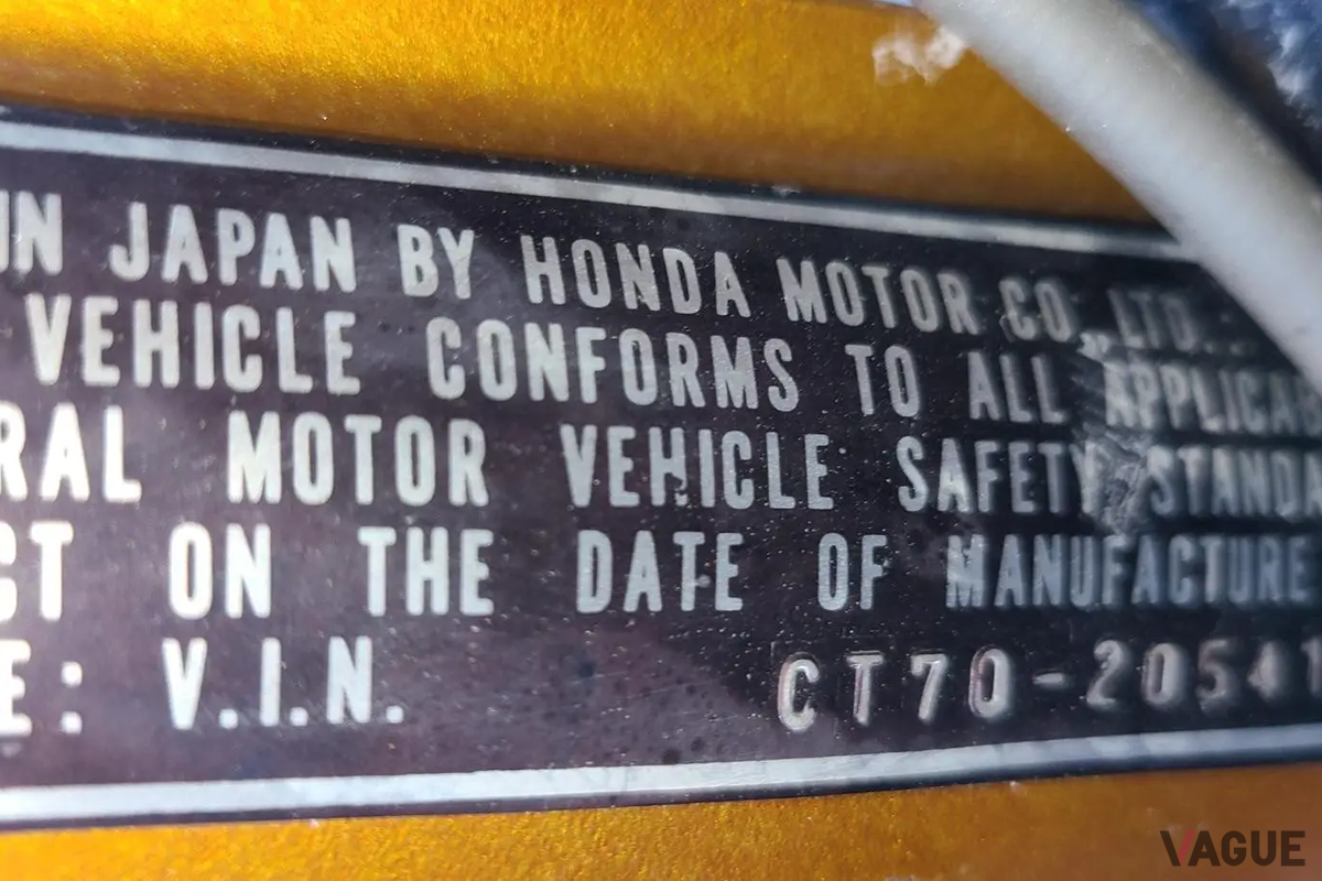 米国オークションに登場、落札された1970年式ホンダ「CT70トレイル」