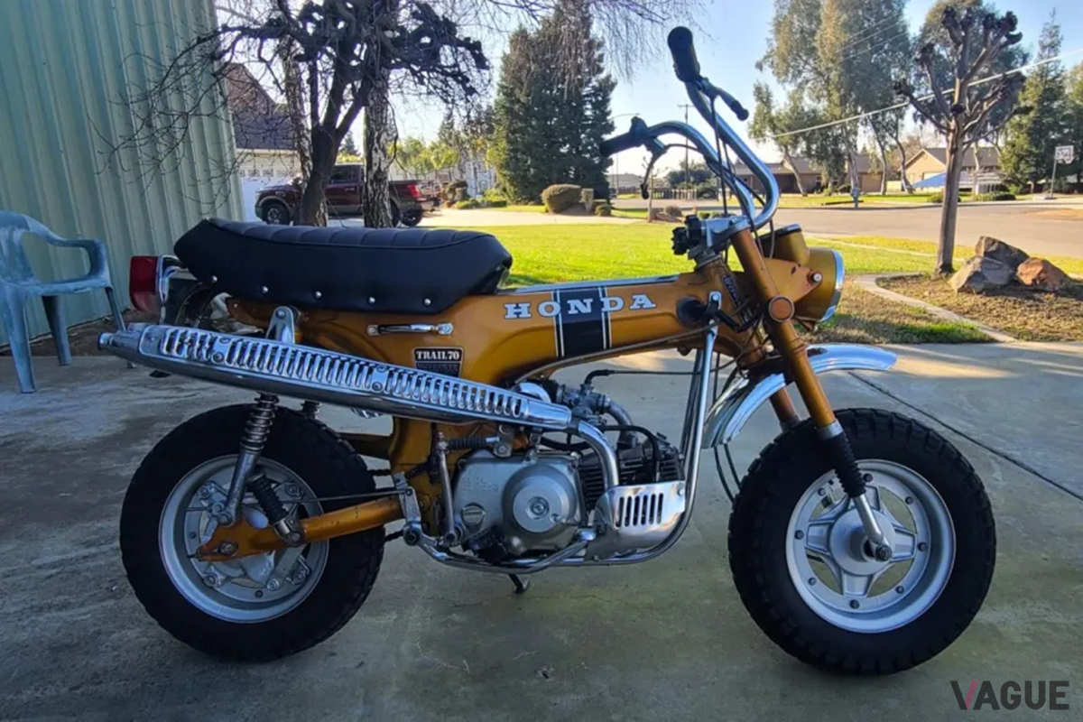 米国オークションに登場、落札された1970年式ホンダ「CT70トレイル」