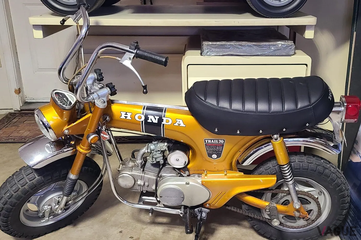 米国オークションに登場、落札された1970年式ホンダ「CT70トレイル」