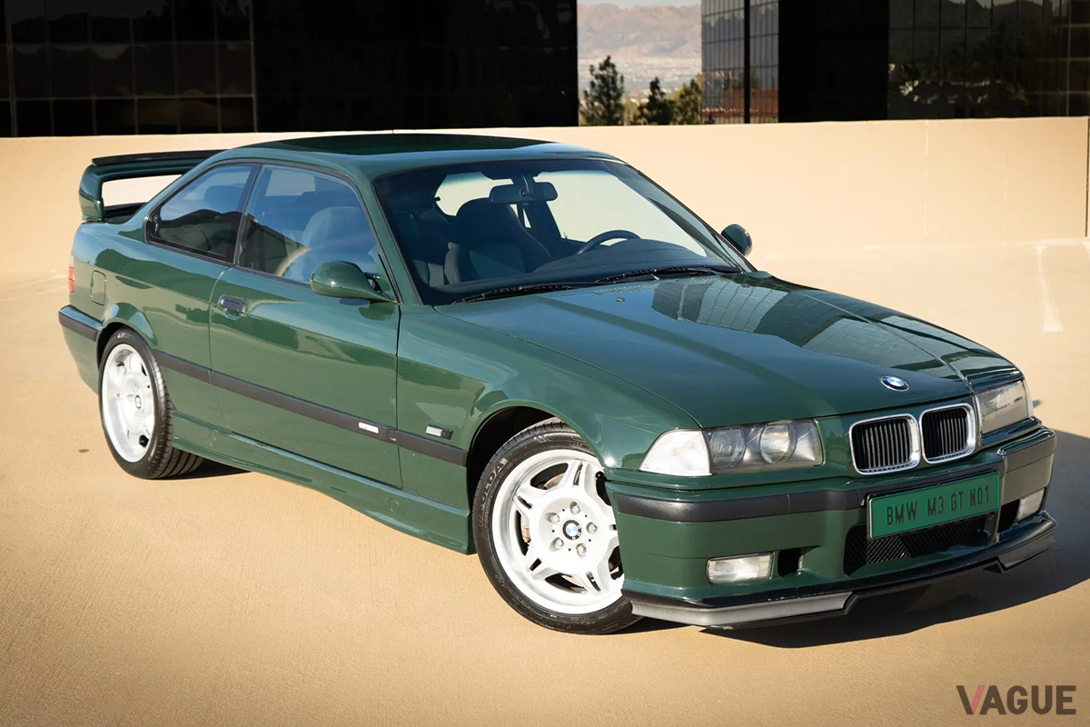 米国オークションに登場した1995年式BMW「M3 GT #001」