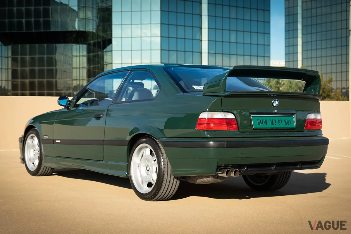 米国オークションに登場した1995年式BMW「M3 GT #001」