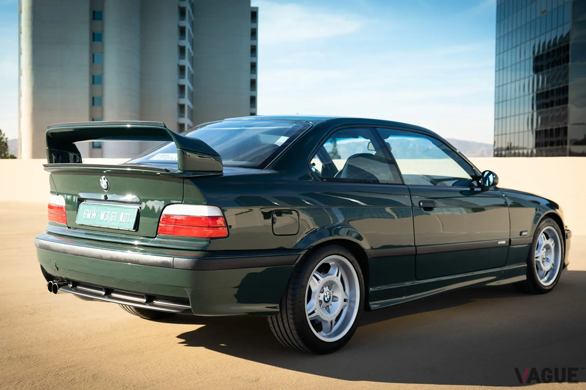 米国オークションに登場した1995年式BMW「M3 GT #001」