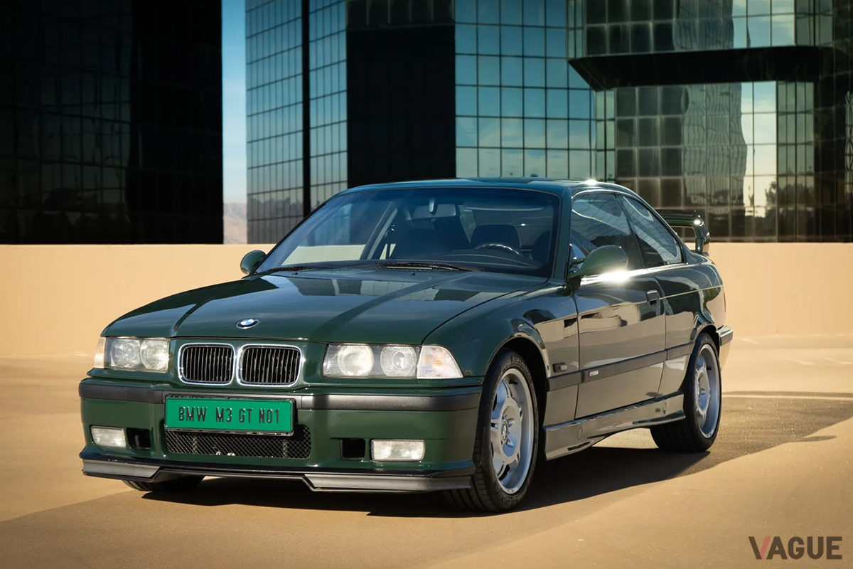 米国オークションに登場した1995年式BMW「M3 GT #001」