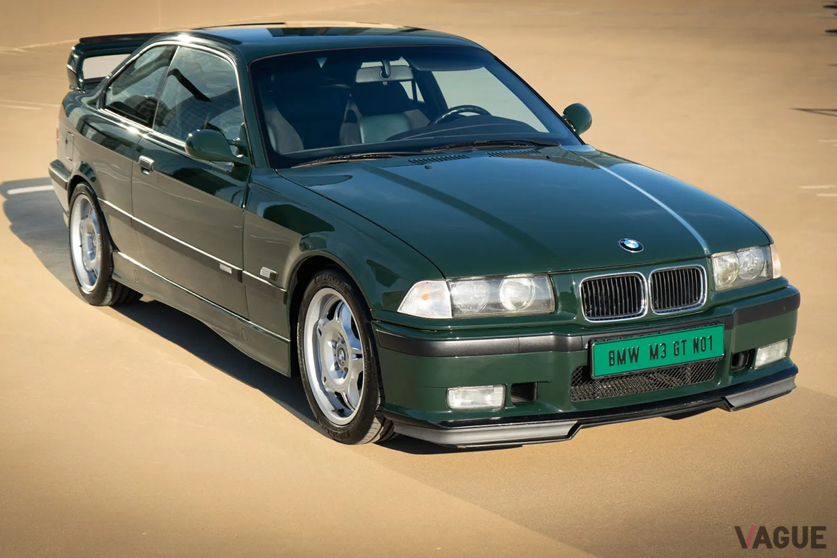 米国オークションに登場した1995年式BMW「M3 GT #001」