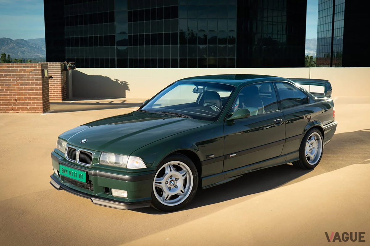 米国オークションに登場した1995年式BMW「M3 GT #001」
