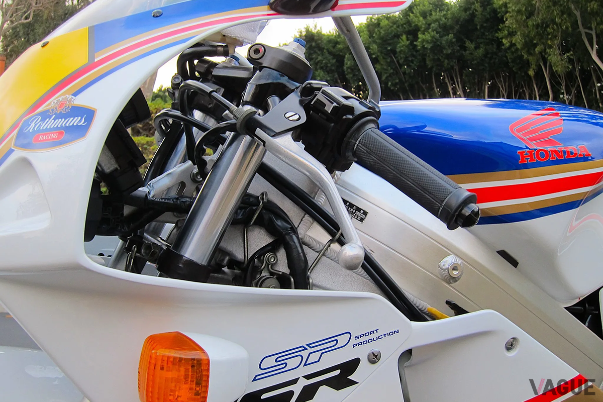 米国オークションに登場、高値で落札された1994年式ホンダ「NSR250R SP ロスマンズ」