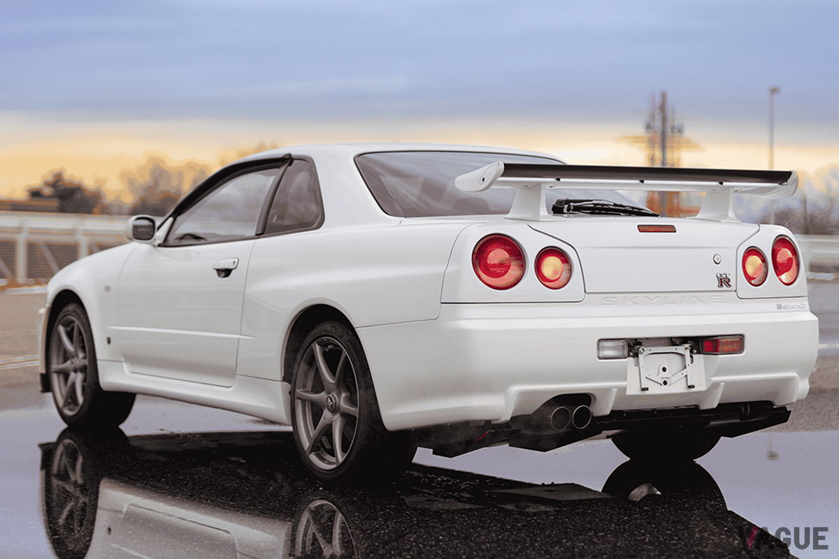 米国オンラインオークションに登場、落札された2002年式R34型日産「スカイラインGT-R Mスペック ニュル」