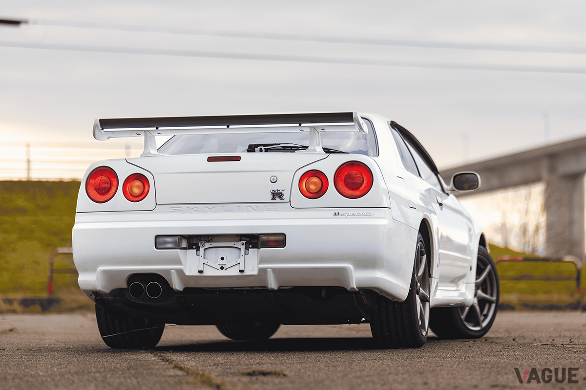 米国オンラインオークションに登場、落札された2002年式R34型日産「スカイラインGT-R Mスペック ニュル」