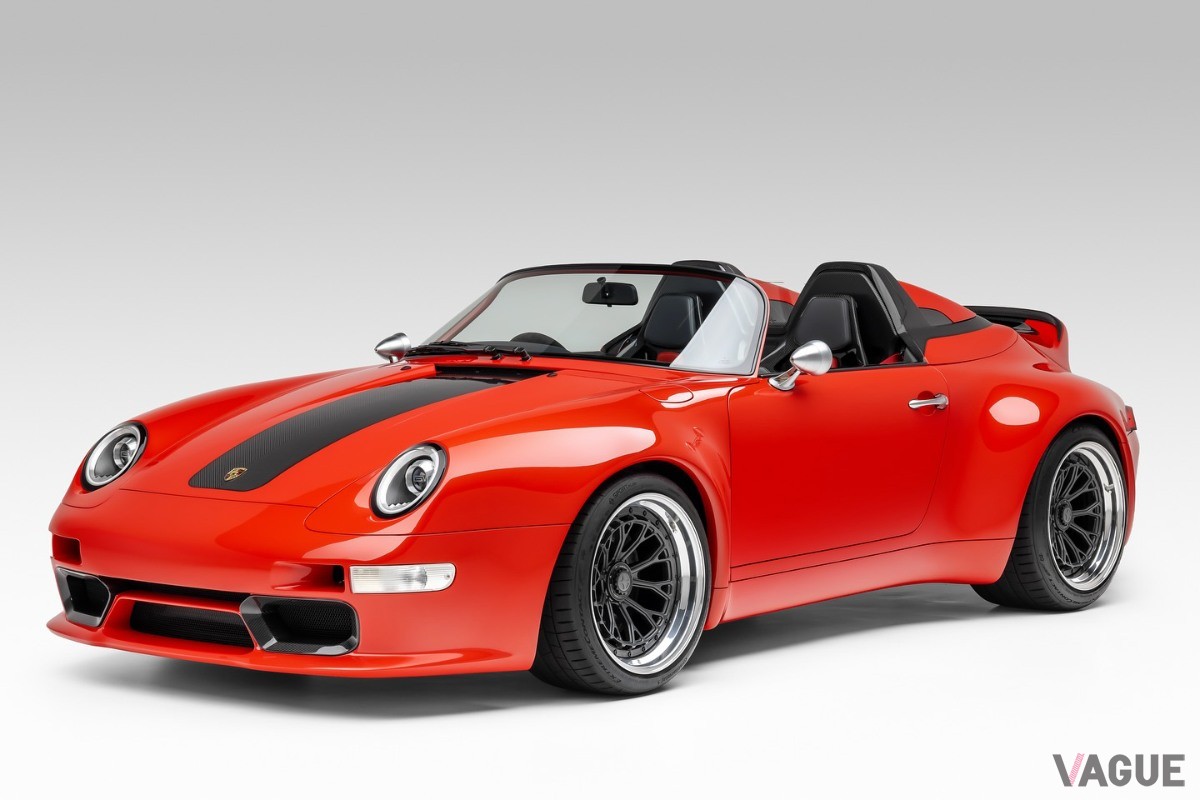 993型ポルシェ「911」をベースに、ガンサーワークスが製作したルーフレス仕様の最新レストモッド「ザ・トップレス・コミッション」