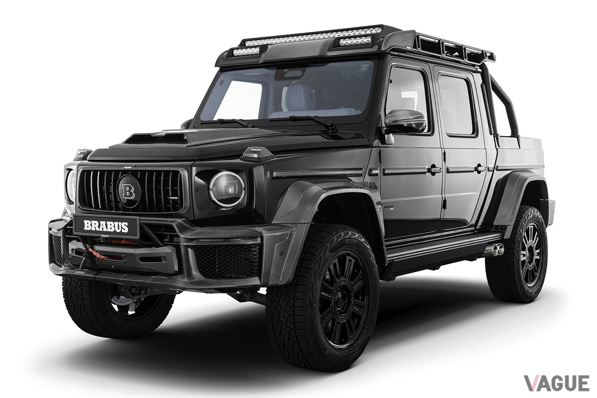 Gクラスをピックアップトラック化するのはブラバスのお家芸。W465型AMG G63ベースも登場した