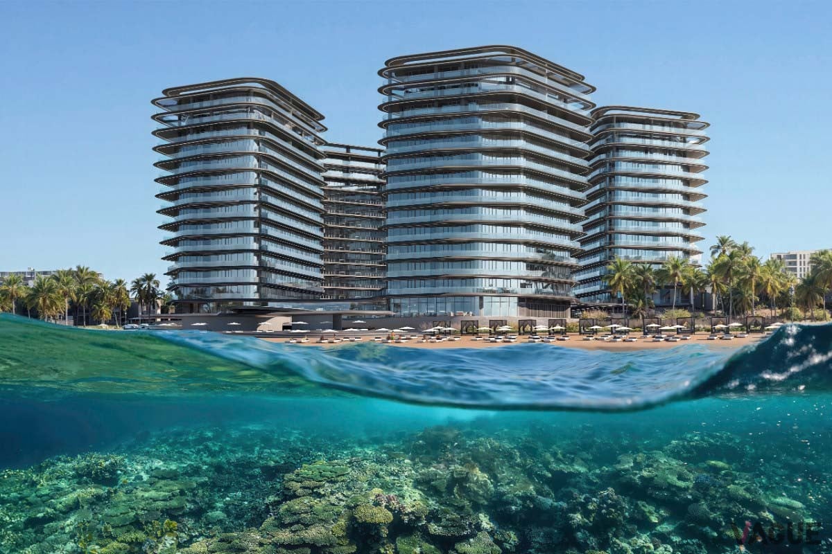 アブダビのアル・ラハ・ビーチに建設された「ブラバス・アイランド」。ブラバスの世界観が凝縮される