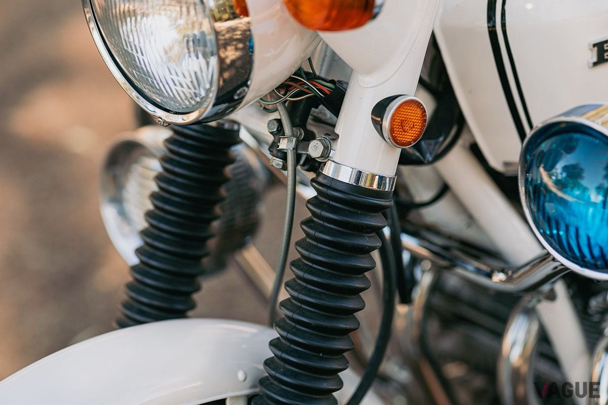 オーストラリアのオンラインオークションに出品された1970年製ホンダ「CB750PO」ポリススペシャル