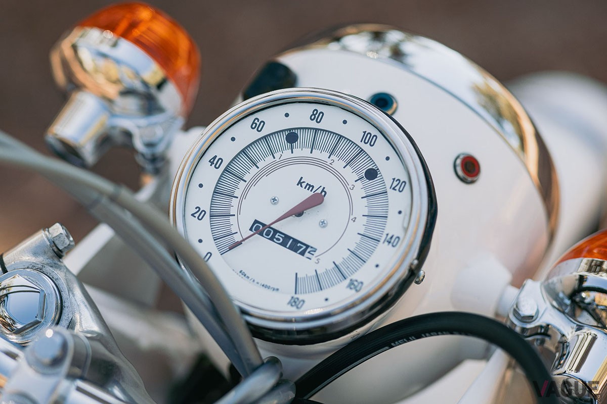 オーストラリアのオンラインオークションに出品された1970年製ホンダ「CB750PO」ポリススペシャル