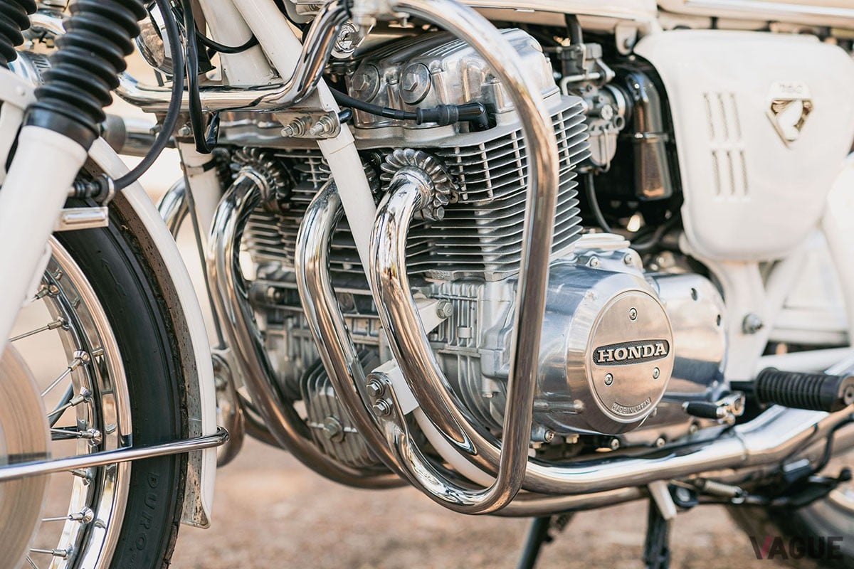 オーストラリアのオンラインオークションに出品された1970年製ホンダ「CB750PO」ポリススペシャル