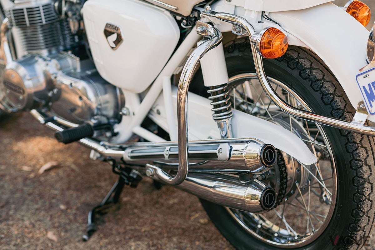 オーストラリアのオンラインオークションに出品された1970年製ホンダ「CB750PO」ポリススペシャル
