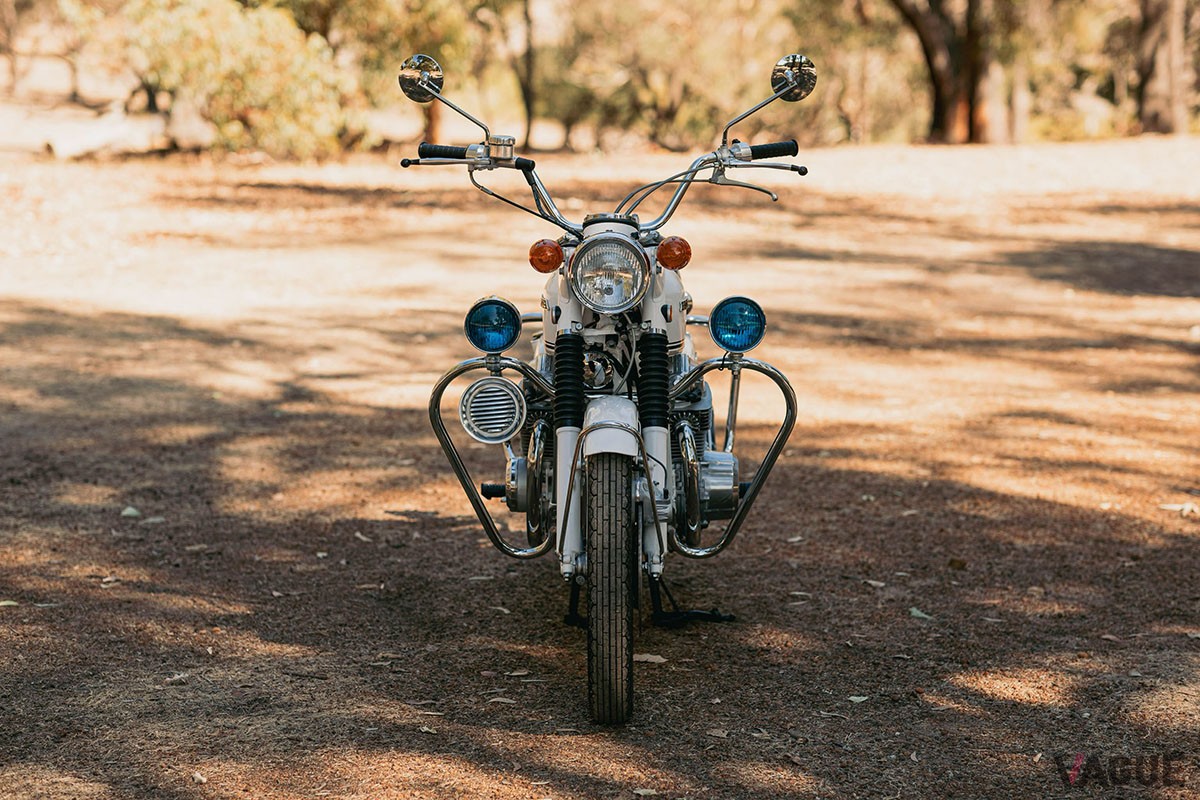 オーストラリアのオンラインオークションに出品された1970年製ホンダ「CB750PO」ポリススペシャル