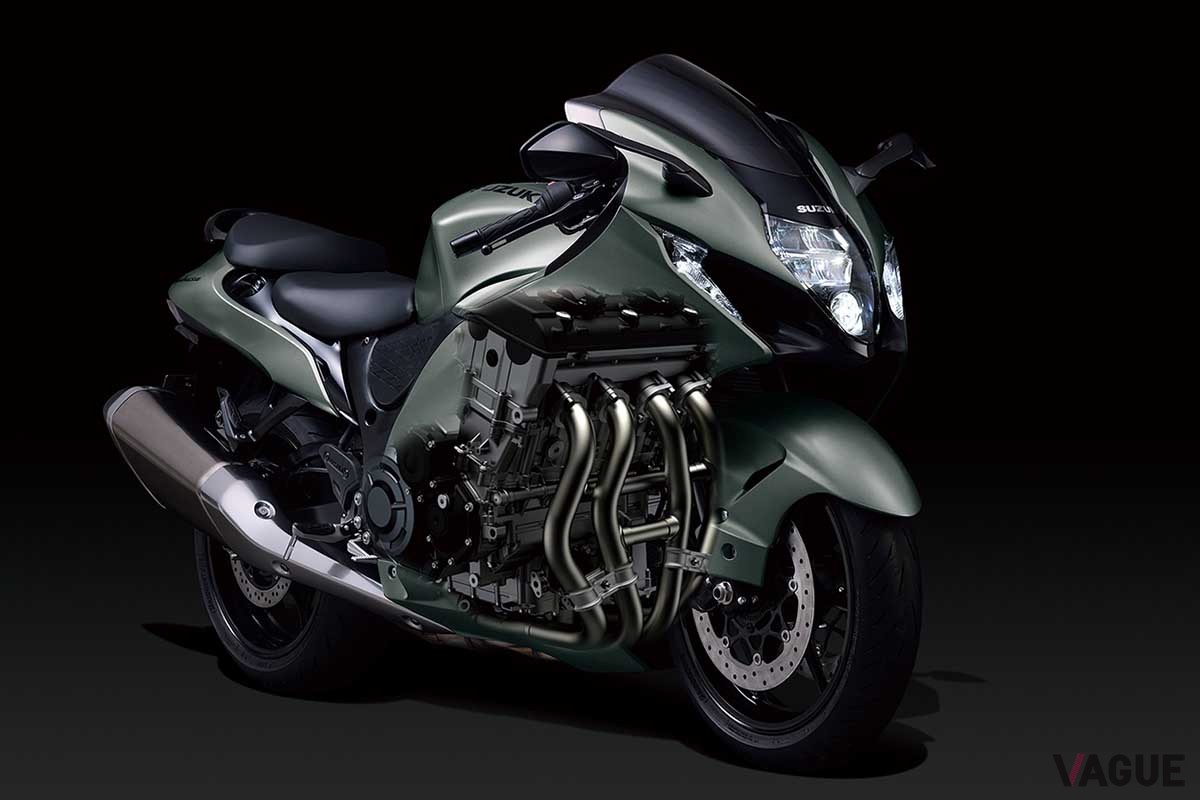 スズキ「HAYABUSA」。初代は1998年に登場、現行型は3代目となる