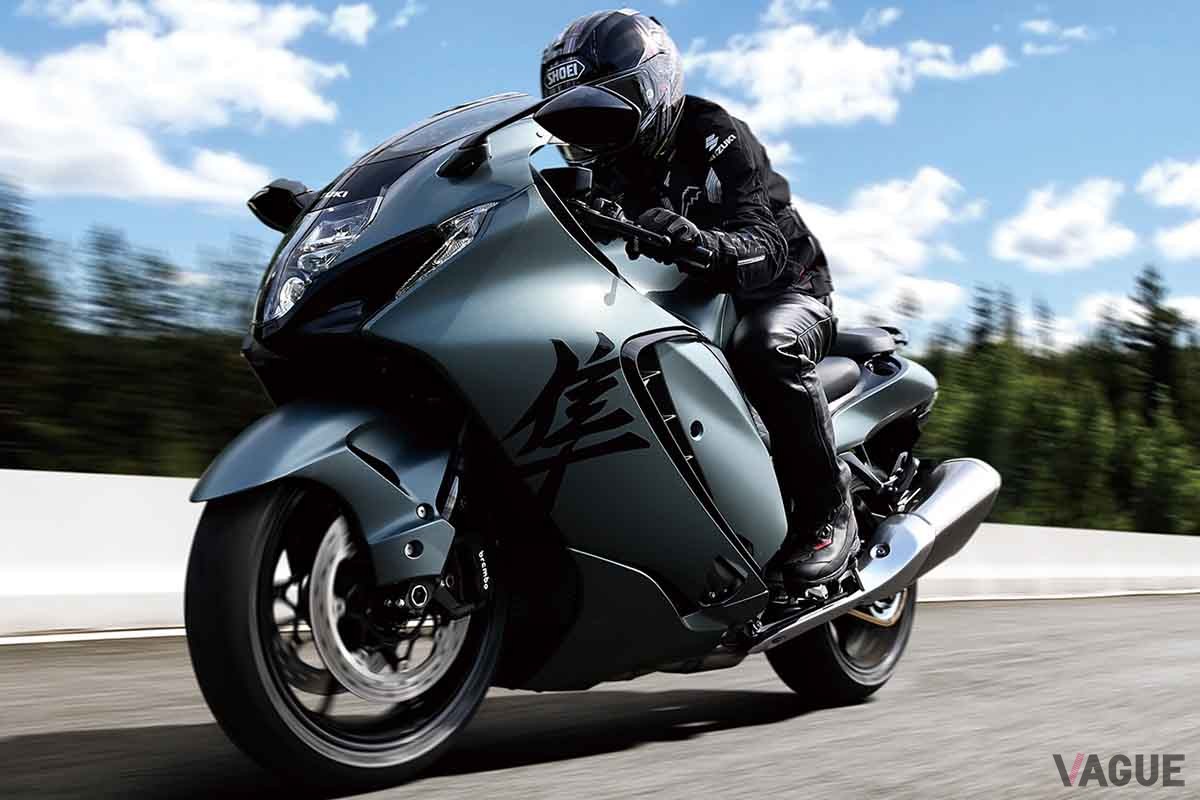 スズキ「HAYABUSA」。初代は1998年に登場、現行型は3代目となる