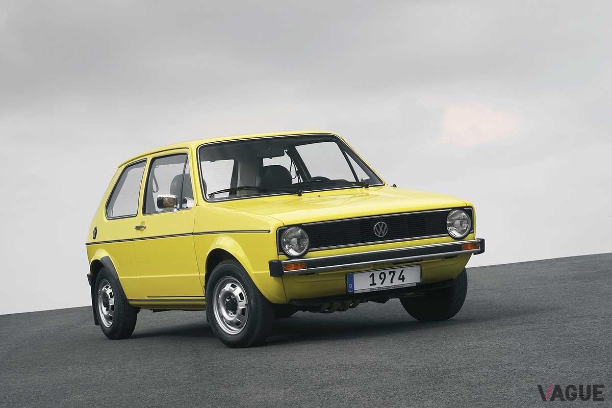 1974年3月に登場したフォルクスワーゲン初代「ゴルフ」