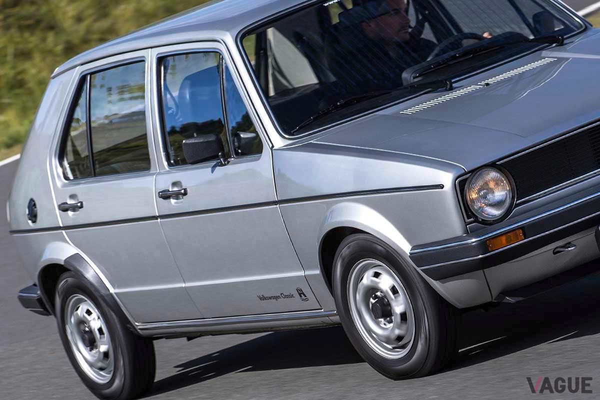 1974年3月に登場したフォルクスワーゲン初代「ゴルフ」