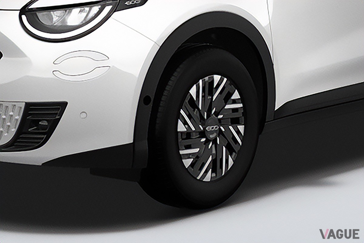 フィアット新型「600ハイブリッド」のホイール