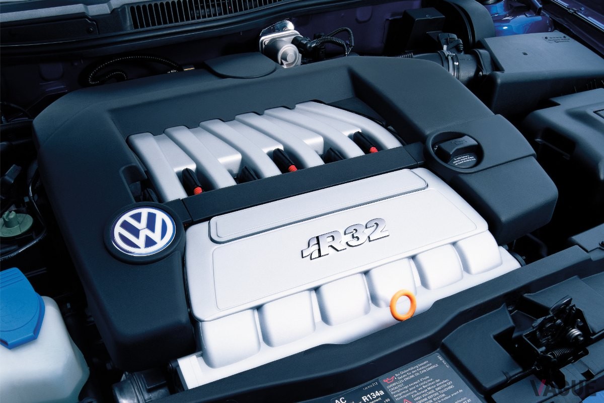 フォルクスワーゲン「ゴルフR32」のエンジン