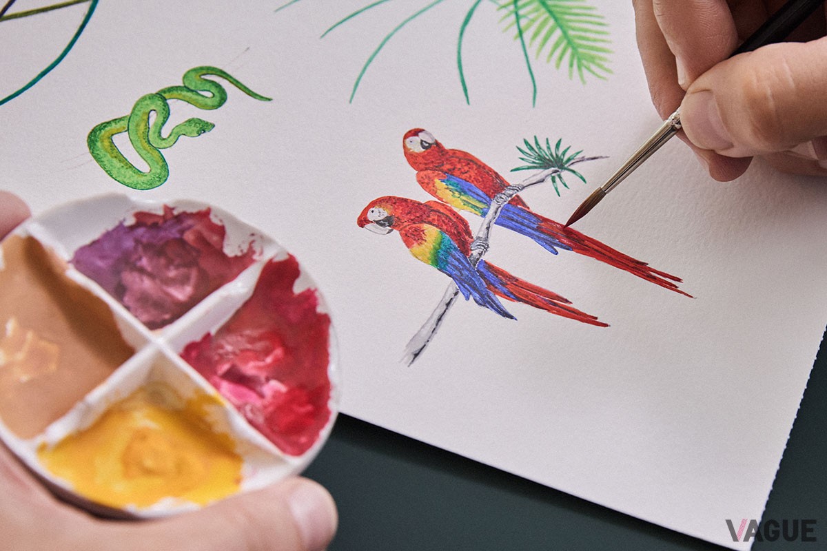 旅や冒険はルイ・ヴィトンの精神を語る上で欠かせないモチーフ。本作では旅人の心を誘う非日常体験を、熱帯雨林のアマゾンの情景でダイナミックに表現している