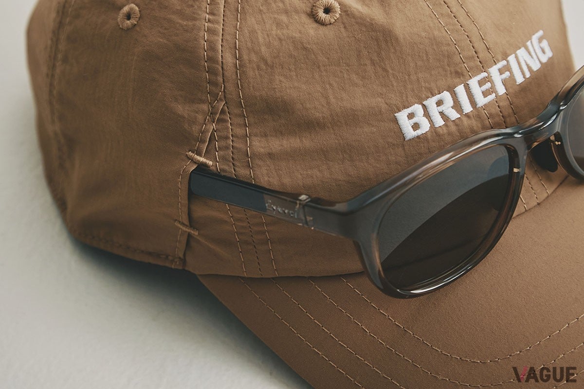 BRIEFING Eyevol サングラスケース オリーブ Briefing golf× eyevol GLASSHOLD CAP オリーブ（街でもグリーン