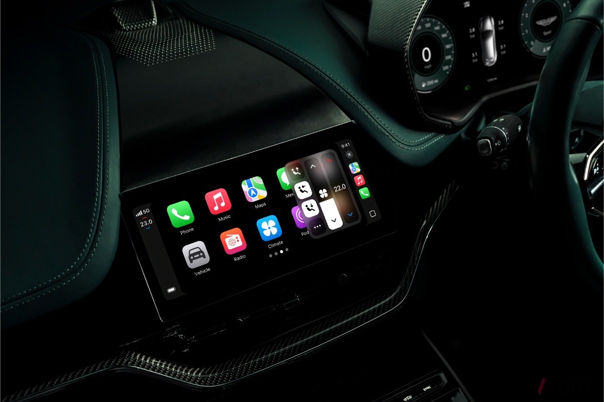 Apple CarPlay Ultraでは、スピードメーターやタコメーターのデザインまで自由にカスタマイズ可能