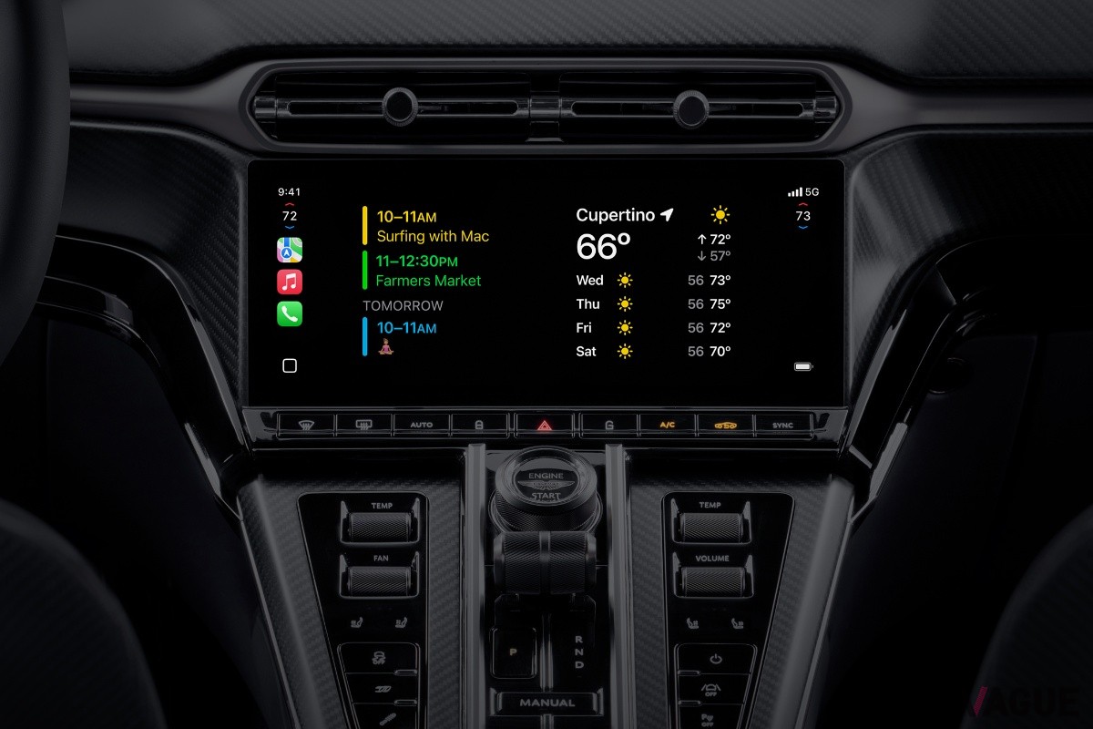  iPhoneと連携した「CarPlay Ultra」により、アストンマーティン「DBX」のメーターパネルも自在にカスタマイズ可能に
