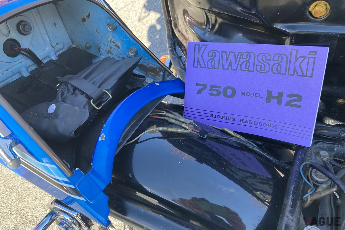 米国オークションに登場、高値で落札された1973年式カワサキ「H2マッハIV」