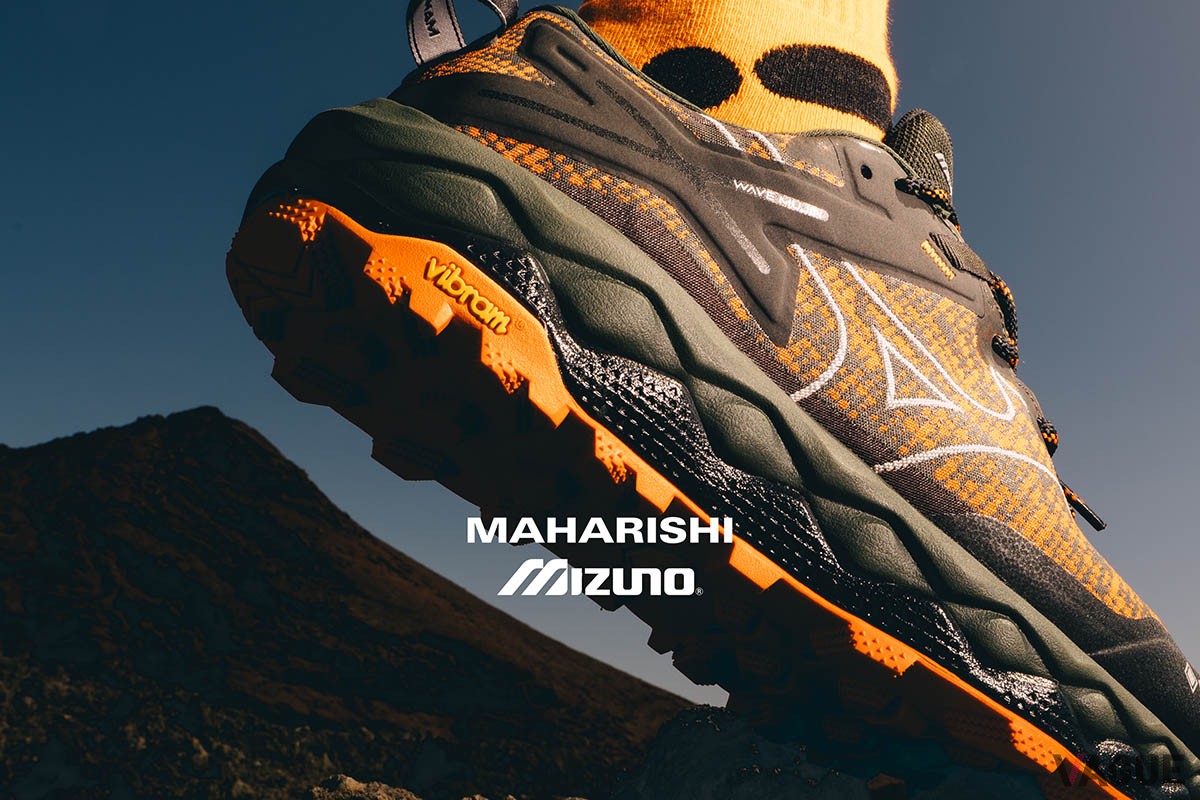 ミズノ×マハリシのコラボ第二弾となる「WAVE MUJIN LS GTX Maharishi」が発売