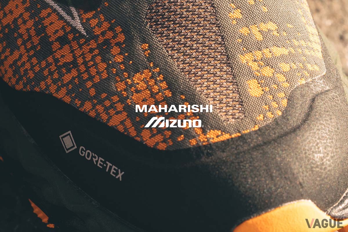マハリシのデザインスタイルとミズノの高いパフォーマンスが融合した一足