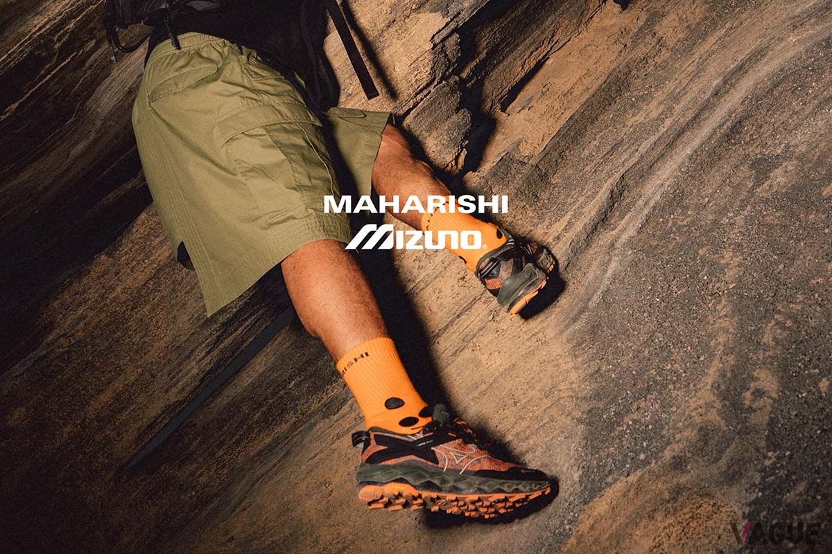マハリシのデザインスタイルとミズノの高いパフォーマンスが融合した一足