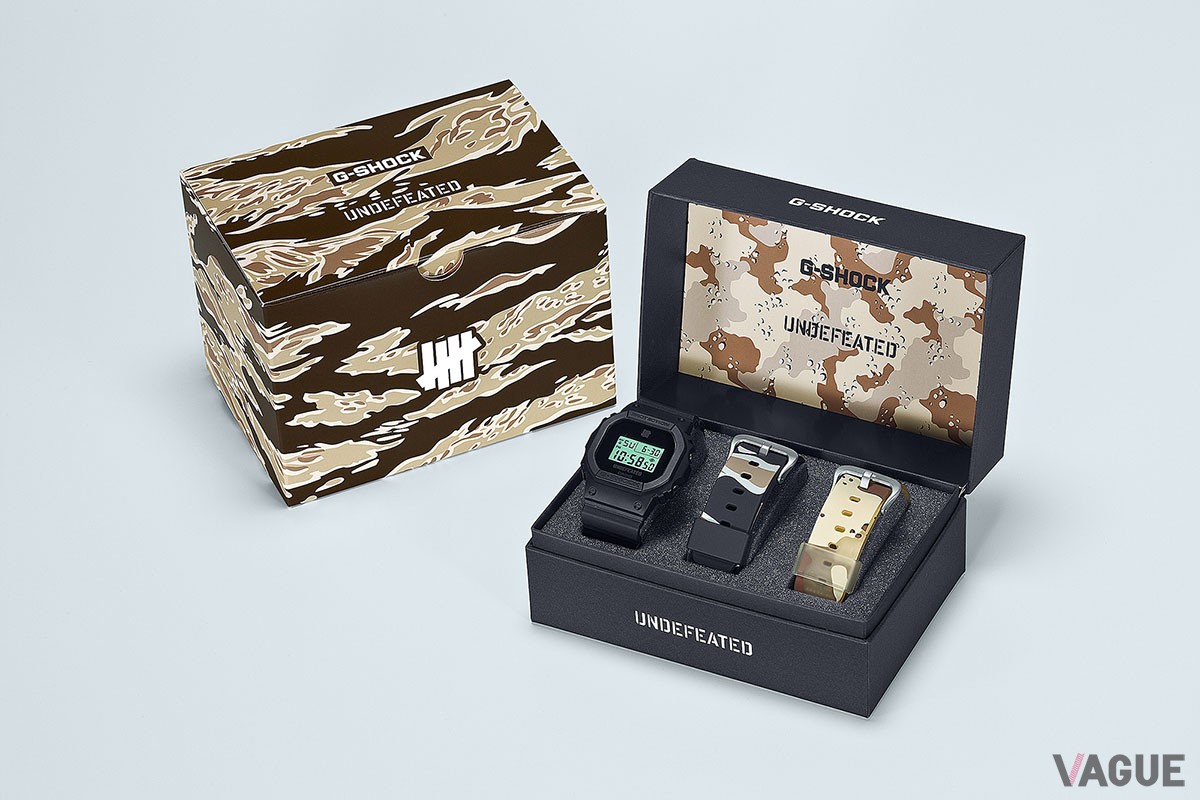 カモ柄があしらわれたコラボならではのスペシャルパッケージ入り