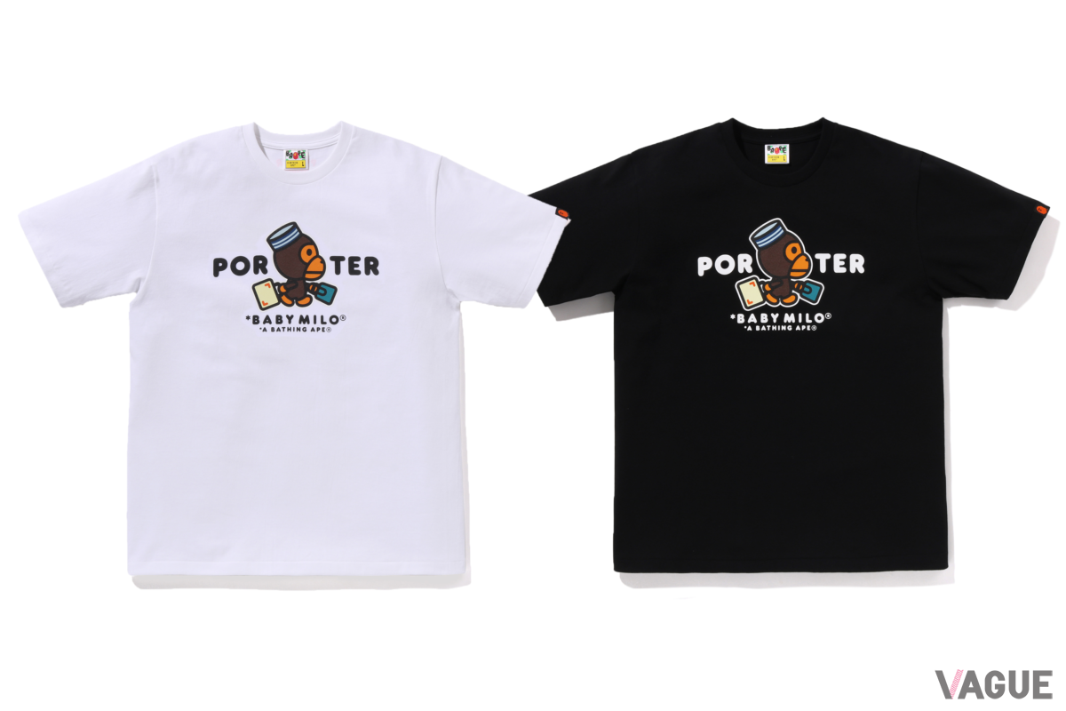 BAPE×PORTER STAND BABY MILO TEE：1万2100円