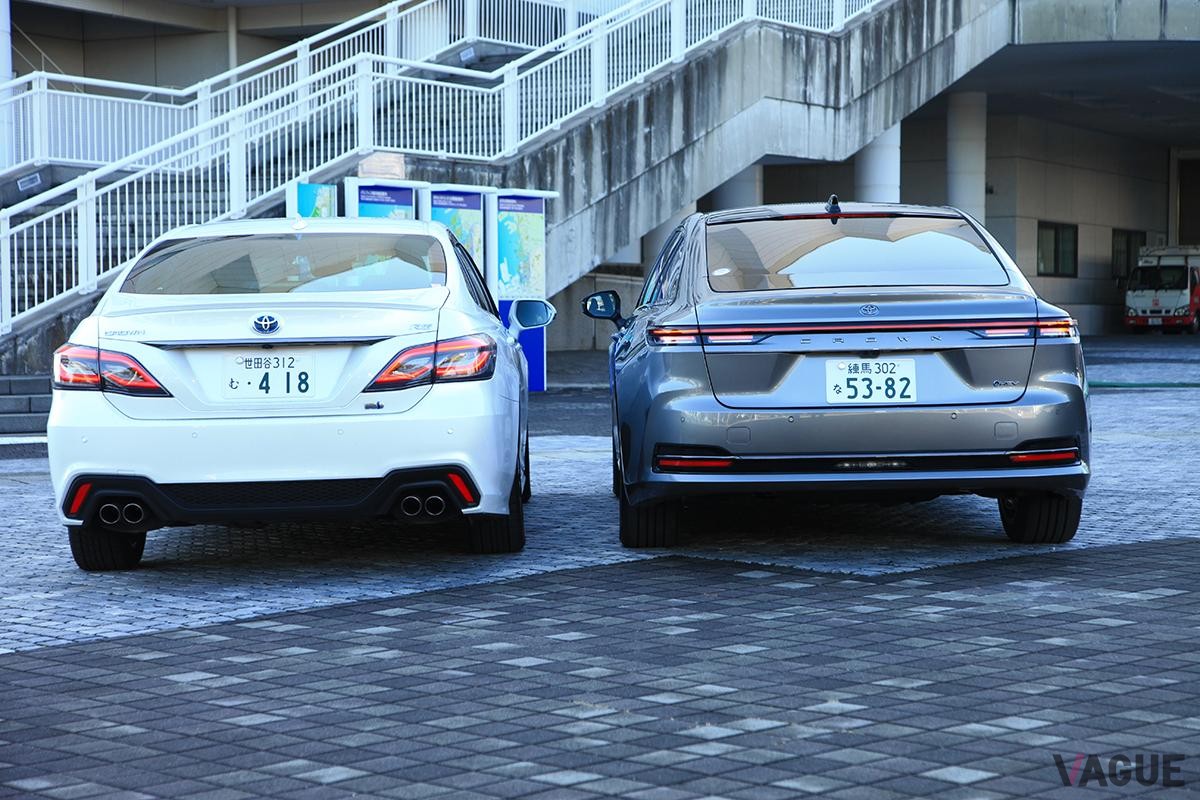 2023年11月に発売されたトヨタ新型「クラウン・セダン」と先代クラウン