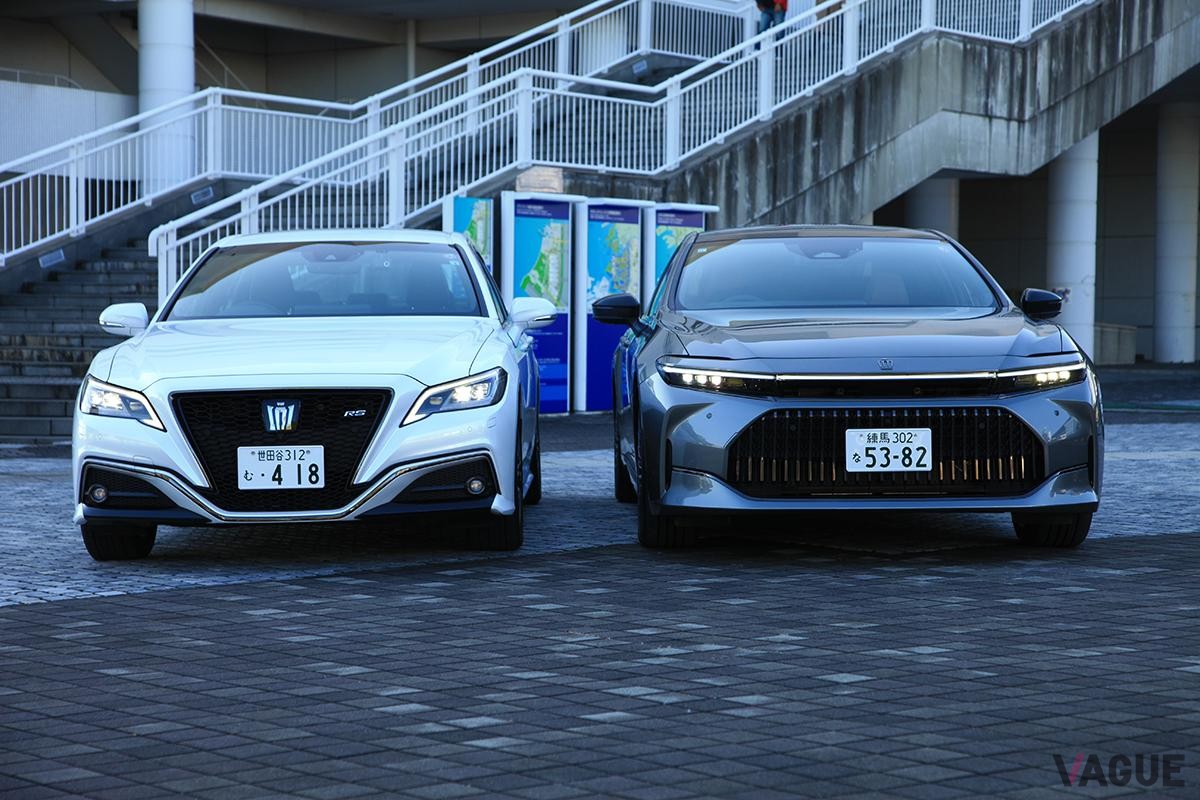 2023年11月に発売されたトヨタ新型「クラウン・セダン」と先代クラウン