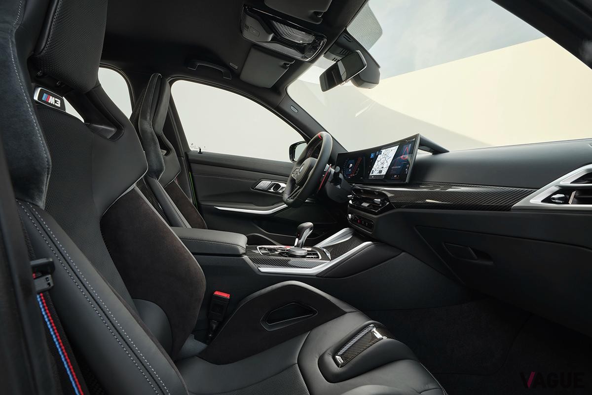 欧州で登場したBMW改良新型「M3セダン」のインテリア