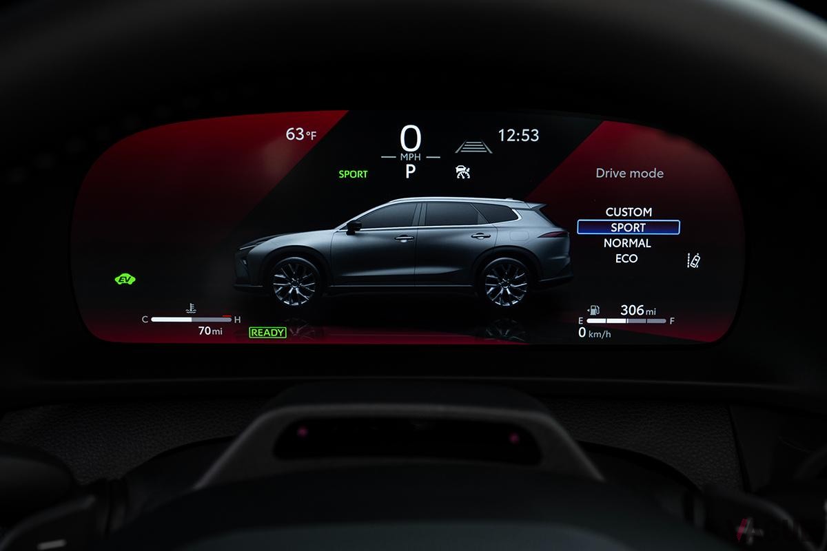 北米市場で登場したトヨタ新型「クラウンシグニア（日本名：クラウンエステート）」のインテリア