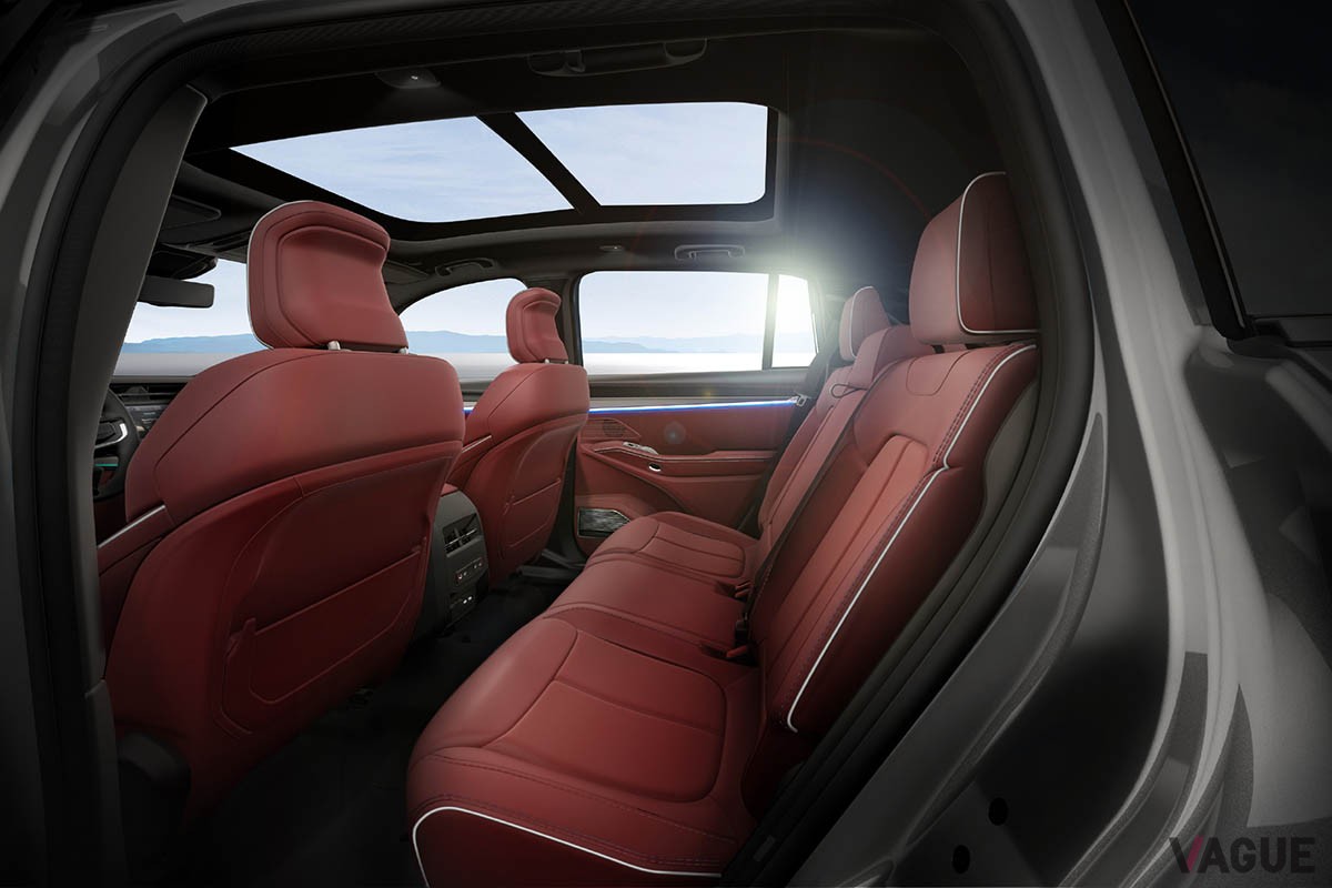 米国で世界初公開されたジープの大型SUVタイプのEV、新型「ワゴニアS」のインテリア