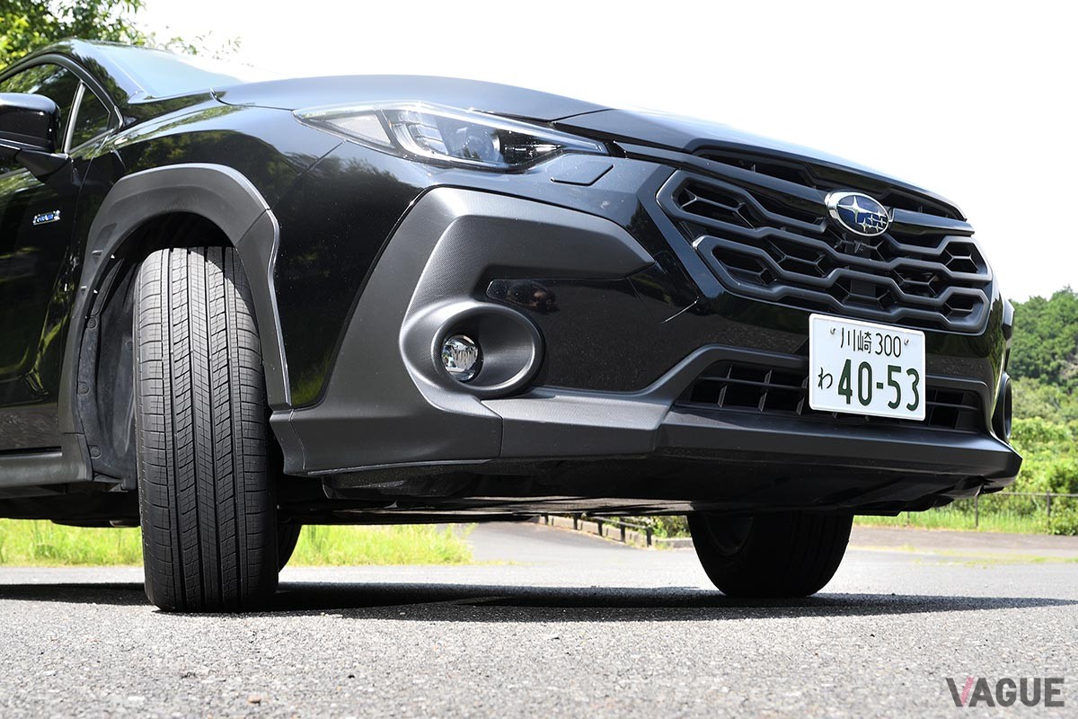 スバル「クロストレック」に装着したグッドイヤー「アシュアランス マックスガードSUV」