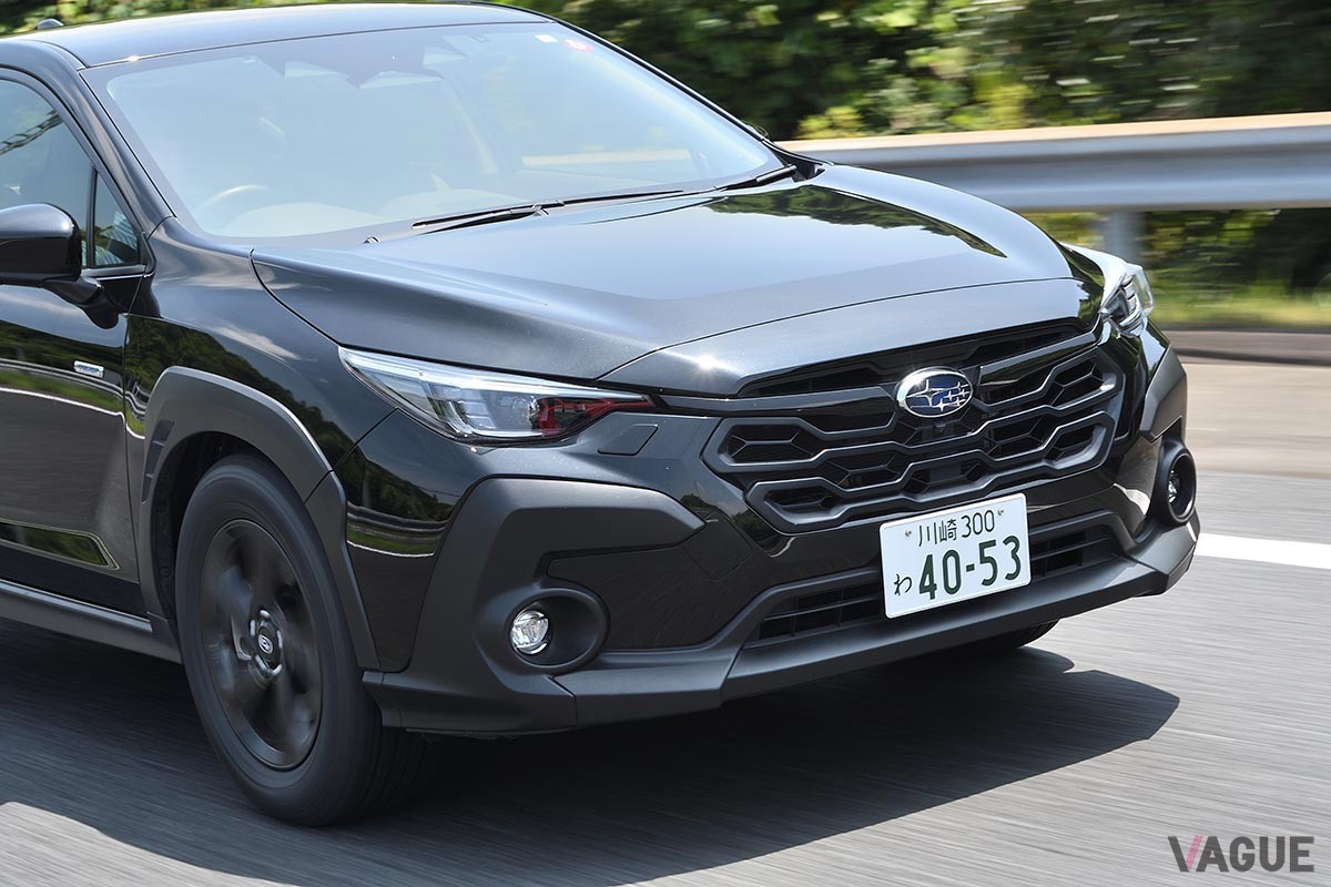 グッドイヤーの新SUV専用タイヤ「ASSURANCE MAXGUARD SUV（アシュアランス マックスガードSUV）」をスバル「クロストレック」に装着。タイヤサイズは225／65R17 102Vだ