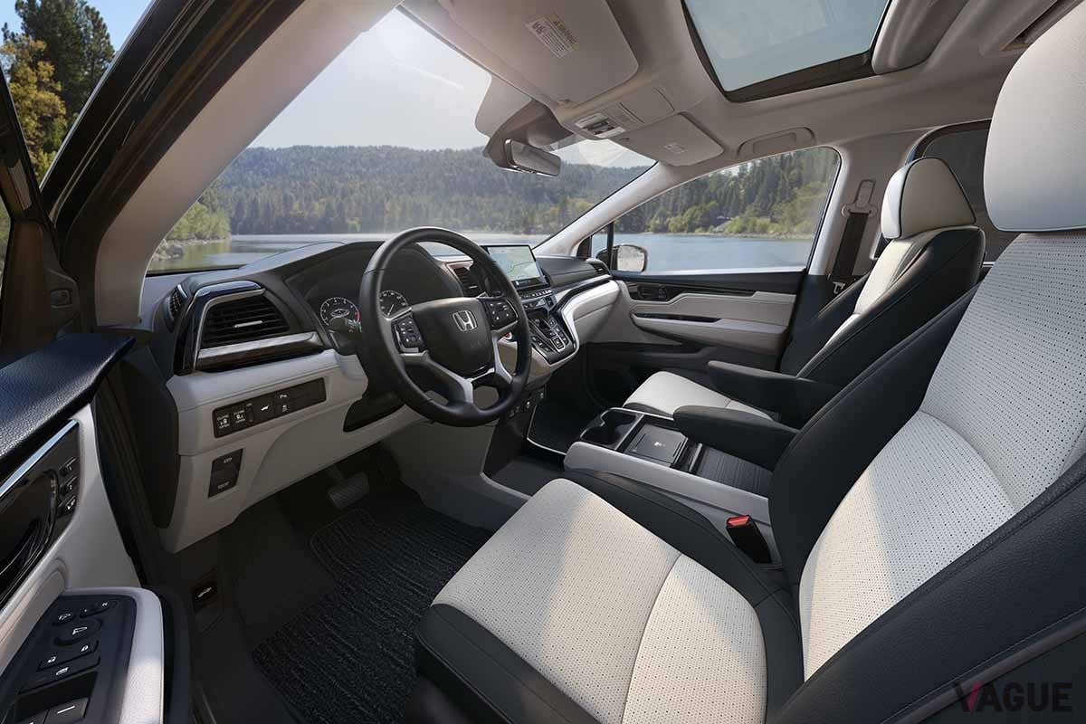 2025年モデルが発表されたホンダ「オデッセイ」北米仕様のインテリア