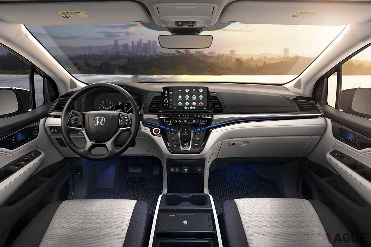 2025年モデルが発表されたホンダ「オデッセイ」北米仕様のインテリア