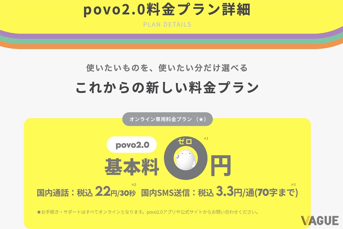 povoのwebサイト