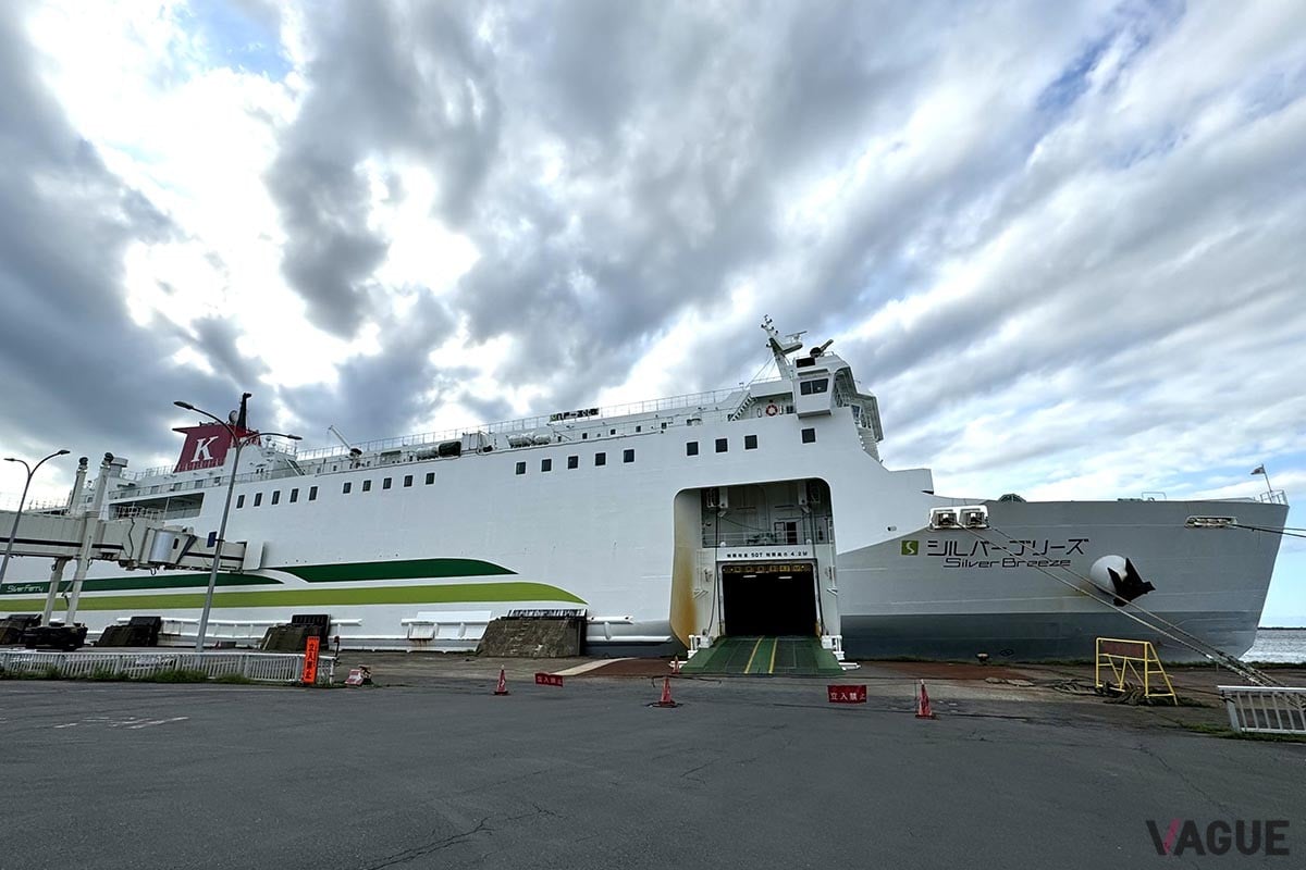 一路、八戸〜苫小牧のシルバーフェリーでクルマごと北海道へ！