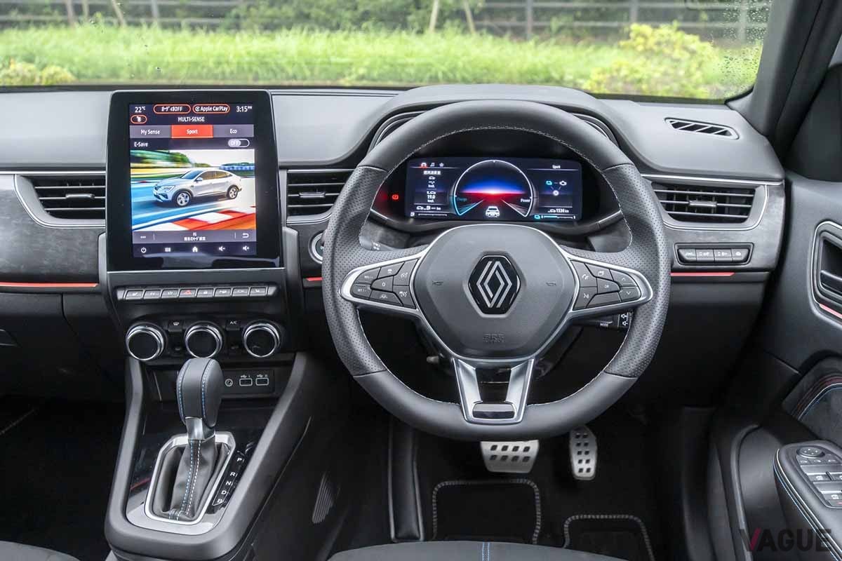 ルノー改良新型「アルカナ」のインテリア